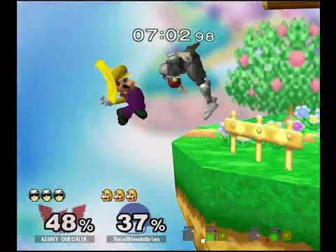SmallHandsBrian (Mario) vs Erik (Falcon)