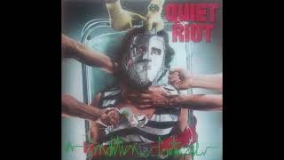 B4  Bad Boy  - Quiet Riot – Condition Critical - Original 1984 Vinyl Album HQ Rip