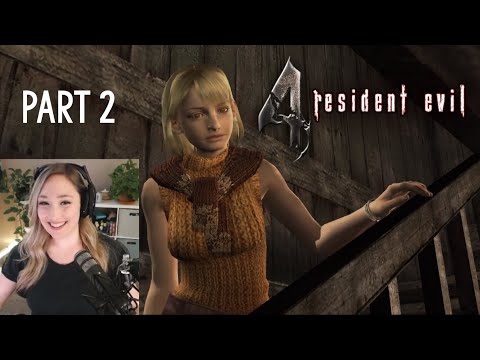 Resident Evil 4 FIRST PLAYTHROUGH [PART 2] Ashley joins us...