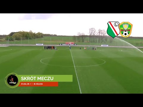 Legia II Warszawa - Wissa Szczuczyn 3:1 | Skrót meczu [2022.04.27]