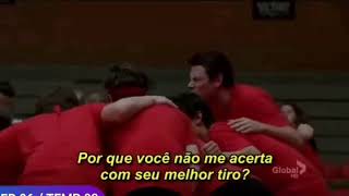 Glee - Hit Me With Your Best Shot/One Way Or Another (legendado)
