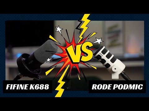 Best Podcast Mic in 2025 | Rode Podmic vs Fifine K688 Mic Challenge