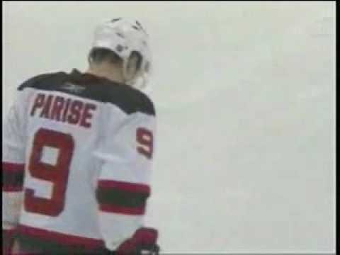Zach Parise SWEET Shootout Goal vs Ottawa 4/9/2009