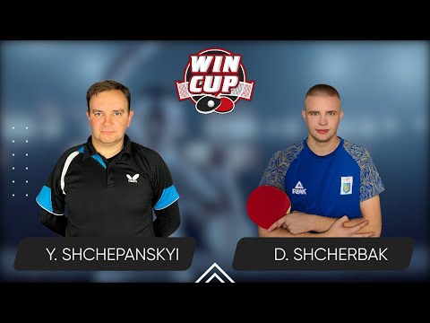 12:45 Yurii Shchepanskyi - Denys Shcherbak West 2 WIN CUP 13.12.2023 | TABLE TENNIS WINCUP