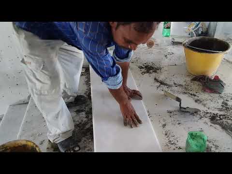 Marvel Installation and Fixing at Step Star।How to Fitting Marvel Tiles for Stair in House