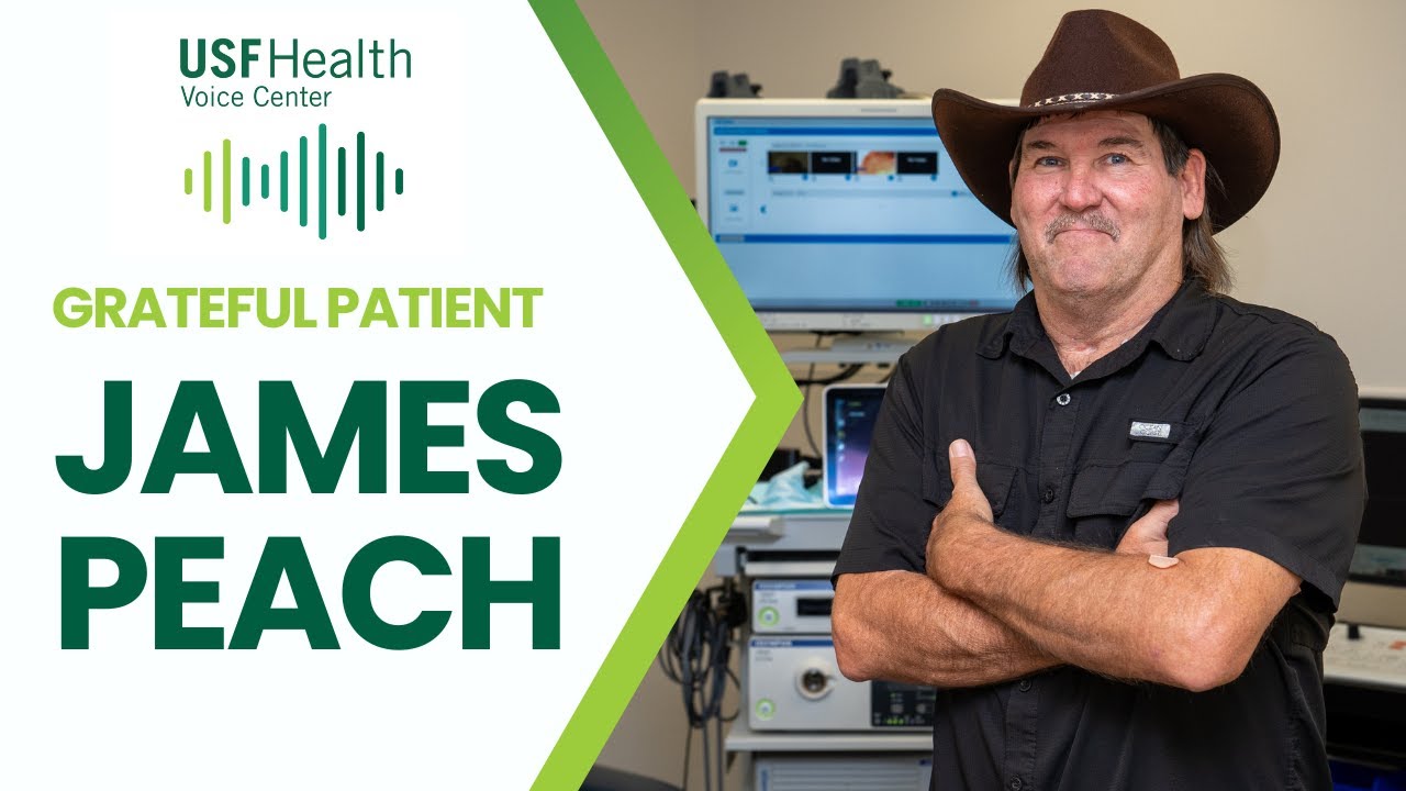 Grateful Patient Series: USF Health Voice Center gives patient a better life ahead