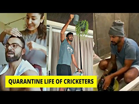 Quarantine Life of Cricketers ft. Virat Kohli, Shikhar Dhawan, Rohit Sharma, Yuzi Chahal, KL Rahul