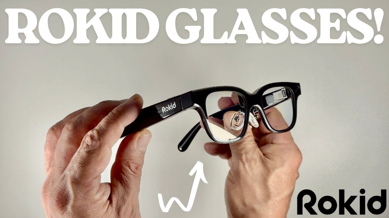 Rokid Glasses AR smart glasses shown in a 2026 review