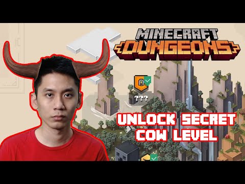 All Rune Location Unlock Secret Cow Level Full Run   Minecraft Dungeons
