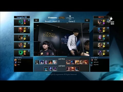 SKT vs LZ Game 2 Highlights - SK TELECOM T1 vs LONGZHU IM - Week 5 LCK Champions Korea Summer 2015