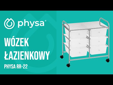 Video - Wózek łazienkowy - 6 szuflad