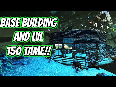 Taming A Max Level GIGANTOPITHICUS And FINISHING The INTERNAL Base!! || Ark Story Unmodded Ep 96!