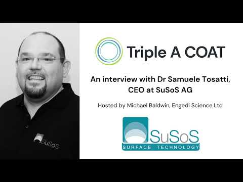 An interview with Dr Samuele Tosatti, CEO at SuSoS AG