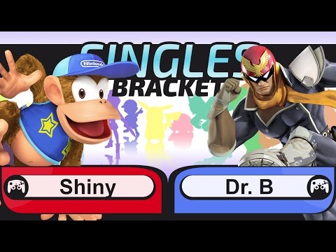 417#5 [05] - Shiny (Diddy / Sheik) vs Dr. B (Falcon) - Losers Semis