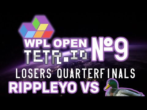 Rippleyo Vs Ducklife4Player - WPL Tetr.io Open #9 Losers Quarterfinals