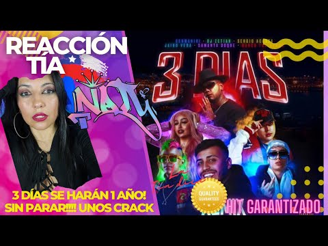 REACCIÓN 3 DIAS REMIX GERMANINI, JAIRO VERA, DJ ZETIAN, SERGIO ACOSTA MANCO THE SOUND, SAMANTA DUQUE