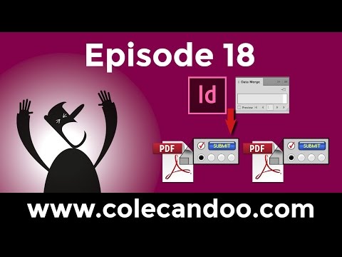 Episode 18: Data Merge to Uniquely Named INTERACTIVE PDFs