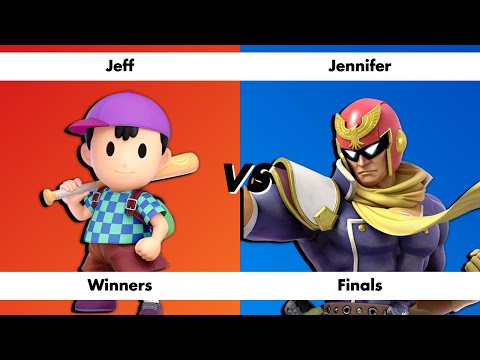 Dair Devils #10 Winners Finals - Jeff (Ness) Vs. Jennifer (Captain Falcon) - SSBU Smash Ultimate