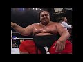 Yokozuna With Mr Fuji Banzai Drops Jim Duggan 4 Times Puts Him On A Stretcher WWF