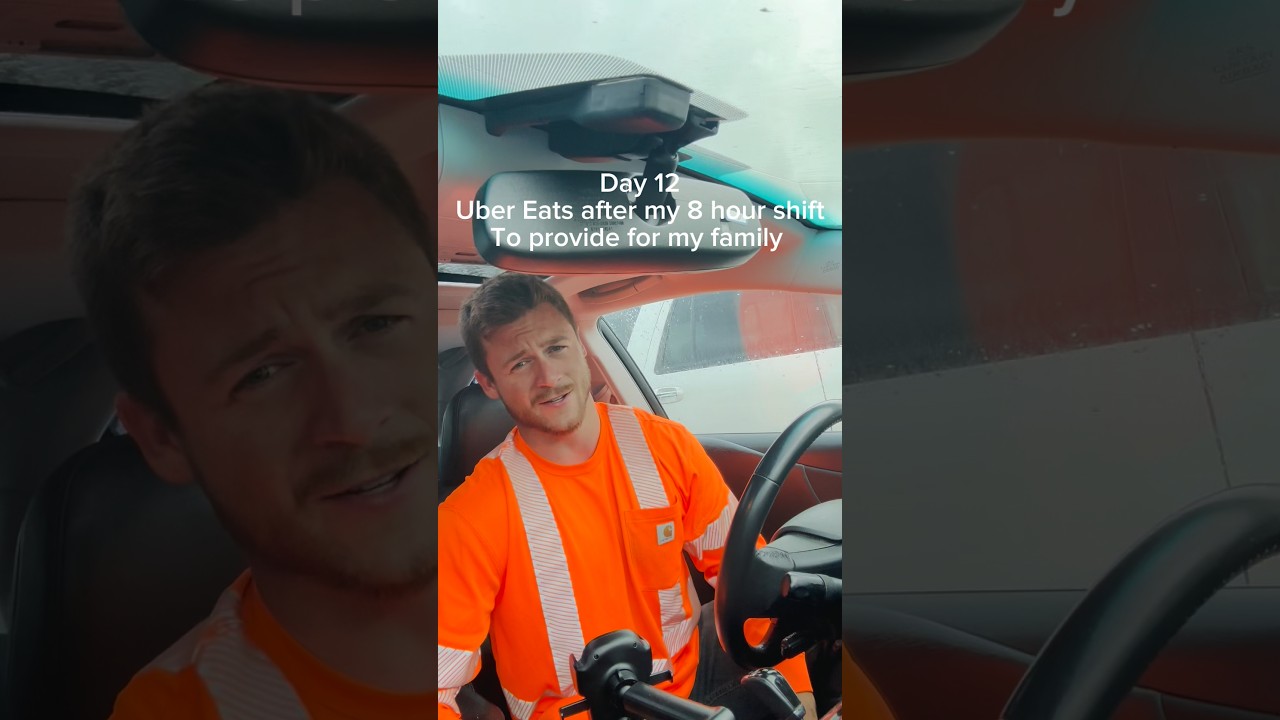 Day 12 Uber Eats after my 8 hour shift to provide for my family of 6 and one on the way #ubereats