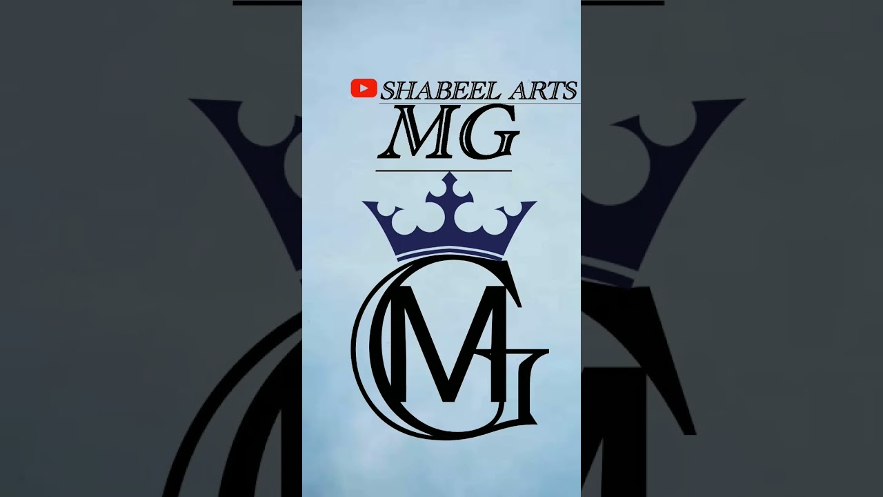 Logo name MG 💥 Comment your Names #mg #mglogo #logo #drowing #art #shorts #short #viral