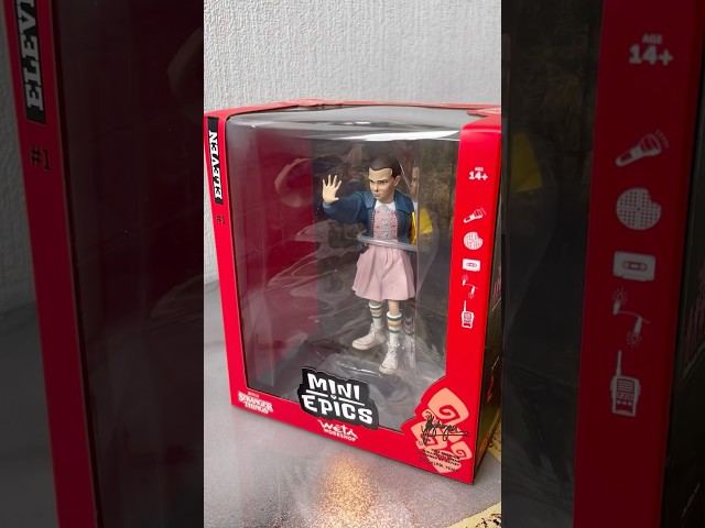 Vídeo relacionado con WETA Workshop Mini Epics Eleven Once 11 de Stranger Things Colección de Figuras - 14 cm de Alto