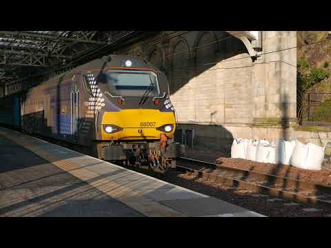 Class 68 No. 68007 at Edinburgh Waverley 31/10/19