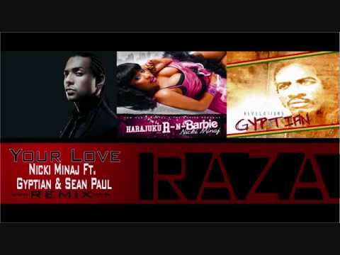 Nicki Minaj ft. Gyptian & Sean Paul (Raza Remix).wmv