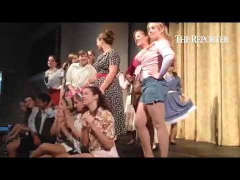 Christopher Dock Mennonite high school performs a dress rehearsal of their play Crazy for You on Tue