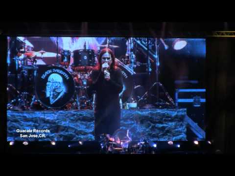 Black Sabbath -Drum Solo Intro- Iron Man (Live in Costa Rica 22-10-2013) Best Video
