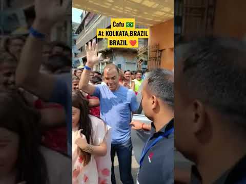 CAFU 🇧🇷❤️ ❤️Right Back Player,at Kolkata #brazil #kolkata #football #worldcup #cafu #Brazil #brazil