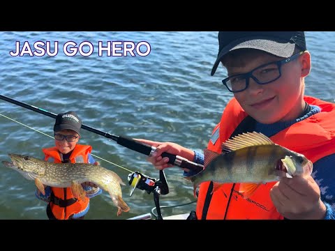 JASU GO HERO - VALMIS KALASTUSSETTI | VIRVELISETTI + PARHAAT VIEHEET RASIASSA | EUMER FISHING