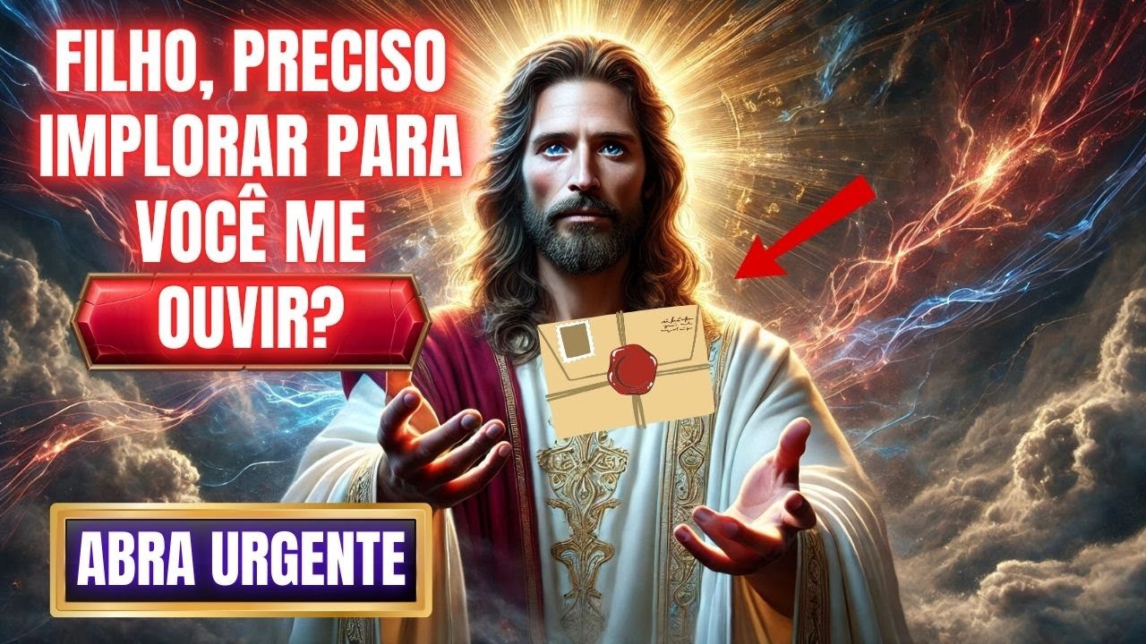 FILHO, DEUS ESTÁ IMPLORANDO PARA FALAR COM VOCÊ, URGENTE!