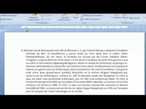 comment regler les marges sur word 2003