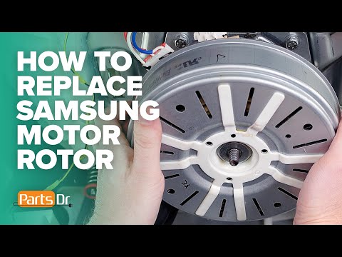 How to replace Samsung washer motor rotor part # DC31-00155A
