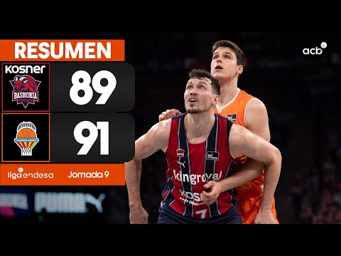 Kosner Baskonia - Valencia Basket (89-91) RESUMEN | Liga Endesa 2025-26