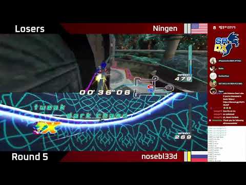FBOpen13 | Ningen vs nosebl33d | Losers Round 5 | Sonic Riders DX 1.0.1 Online Tournament