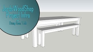 Build a Dining Room Table Set - Project Intro