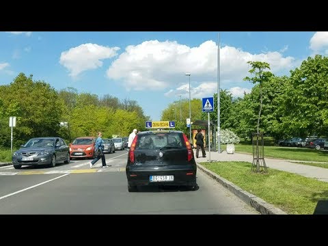 Ispitna trasa - Auto škola Signal Buda