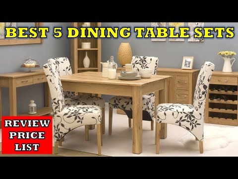 Top 5 best dining table chair set - review with price