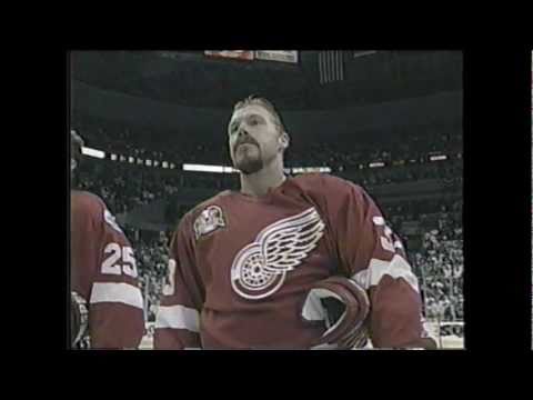 Grind Line  - Starting Line up Detroit Redwings 1998 Stanley Cup Finals