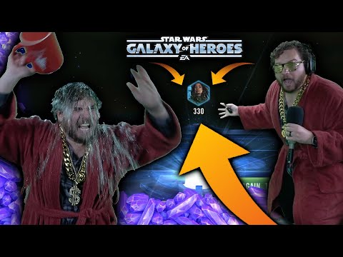 I HIT THE JACKPOT! 330 Shard Pull for Sana Starros! | Star Wars: Galaxy of Heroes