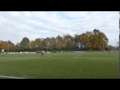 Thuis tegen SDV Barneveld. Doelpunt Brent