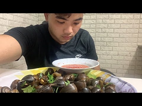 Ăn chiều bằng ốc lác hấp lá chanh siu ngon!!!