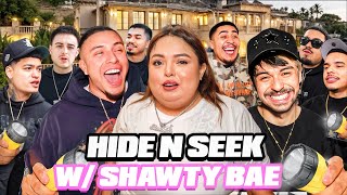 HIDE N’ SEEK w/ SHAWTY BAE !! *HAUNTED MANSION* 