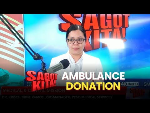 Medical transport vehicle donation program #SagotKita