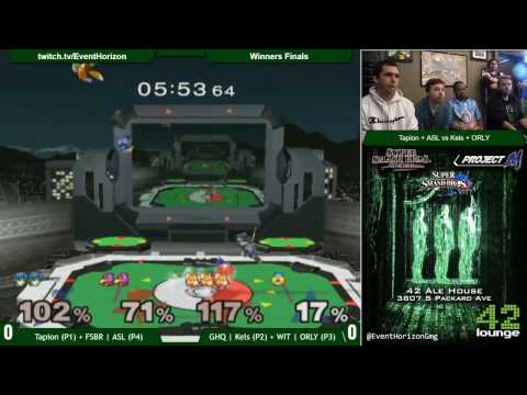 Construct 74 - GHQ | Kels + WIT | ORLY VS FSBR | ASL + Tapion - Melee Doubles WF