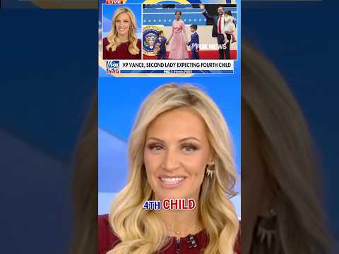 Usha Vance PREGNANT, expecting baby number 4! #shorts #foxnews #politics