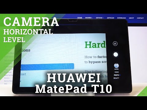 How to Use Camera Leveler on HUAWEI MatePad T10 – Turn On Camera Leveler