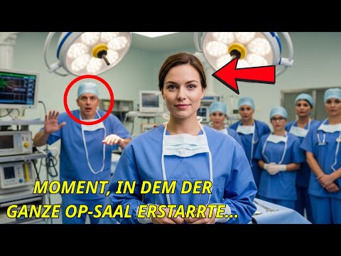Der Arzt gerät im Operationssaal in Panik  Die junge Krankenschwester sagt „Ich übernehme“ und rette